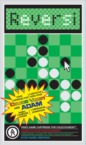 Reversi box art for Colecovision